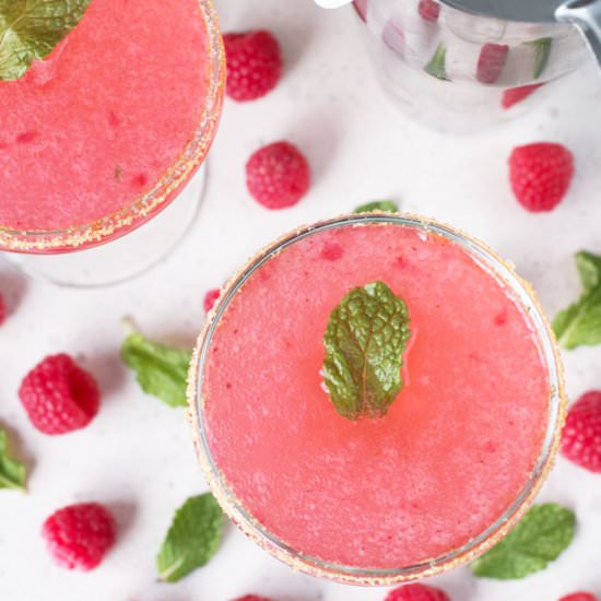 Raspberry Mint Sparklers