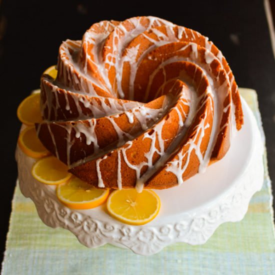 Meyer Lemon Pound Cake