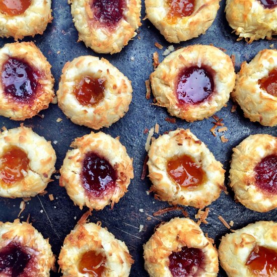 Jam Thumbprint Cookies