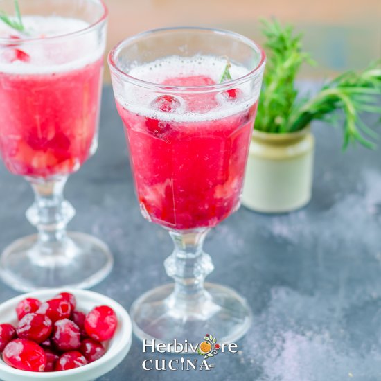 Sparkling Cranberry Pineapple Punch