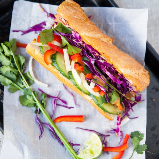 Satay Veggie Sandwich