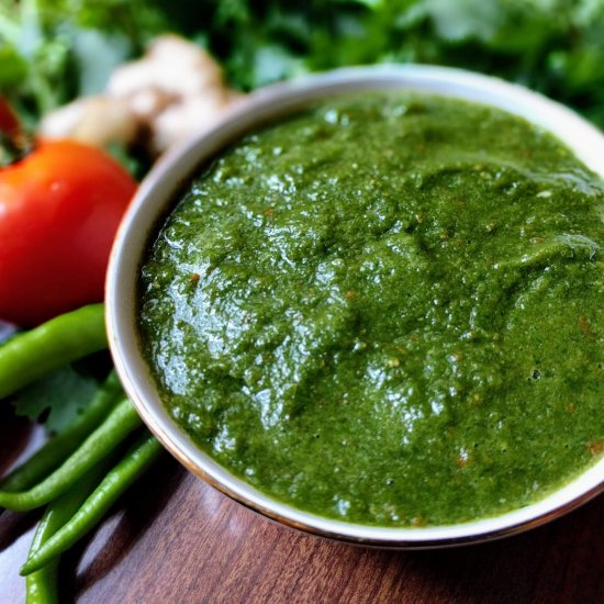 Coriander Tomato Chutney