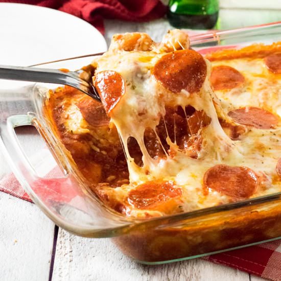 Easy Pizza Baked Gnocchi