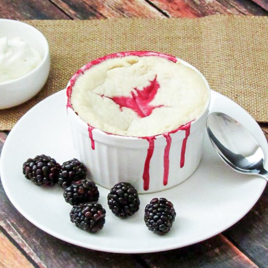 Berry Cobbler for Two