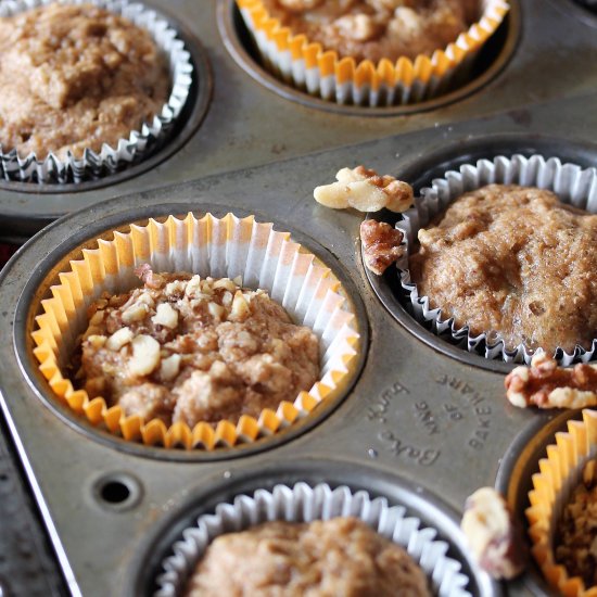 Healthy & Delicious Banana Muffins