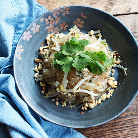 Bean Thread Noodles with Chicken