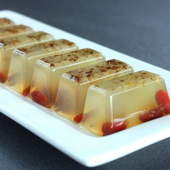 Osmanthus and Goji Berry Agar