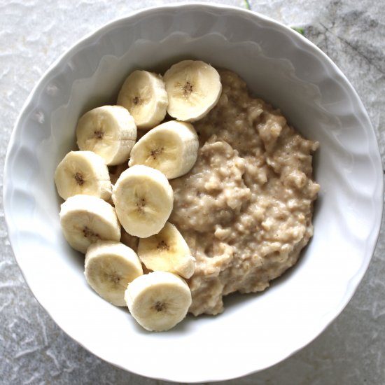 Kinako Banana Porridge