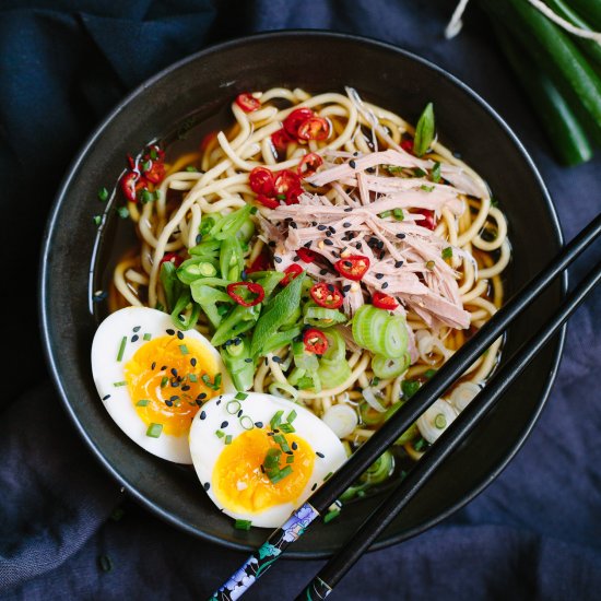 Vietnamese-style pork ramen