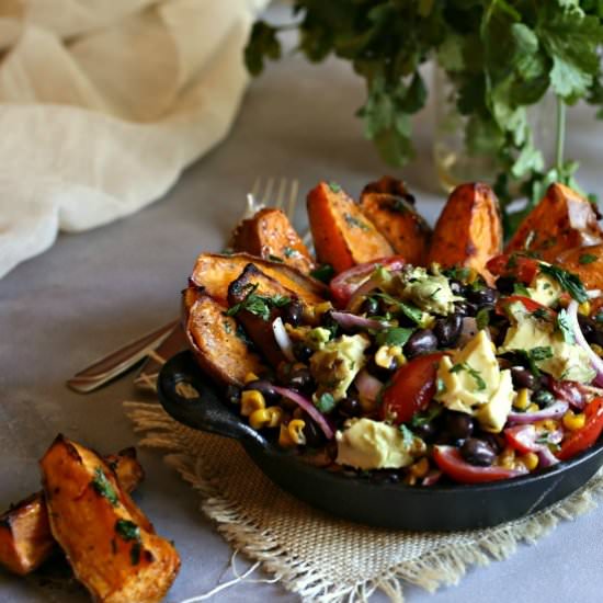 SW Black Bean Salad w Sweet Potato