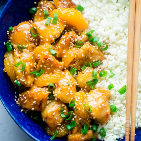 Paleo Orange Chicken