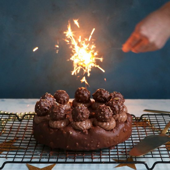 Ferrero Rocher Celebration Cake