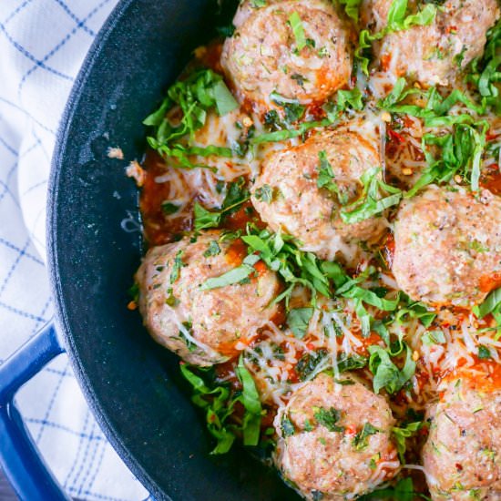 Turkey and Zucchini Meatballs