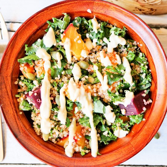 Winter Vegetable Buddha Bowl