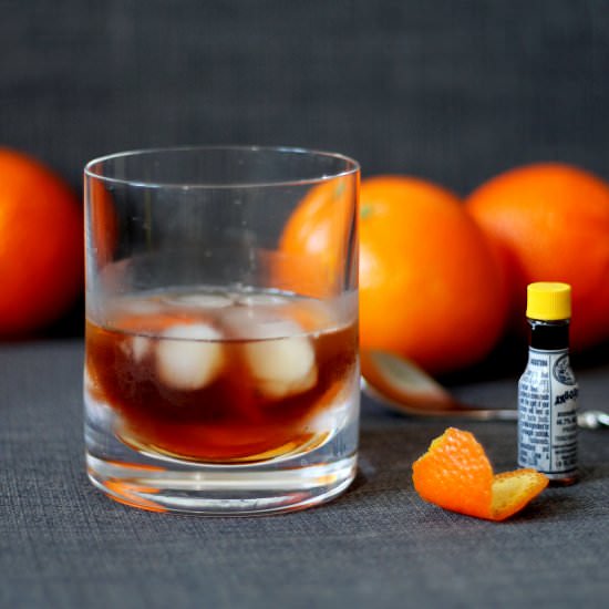 Classic Old Fashioned Cocktail