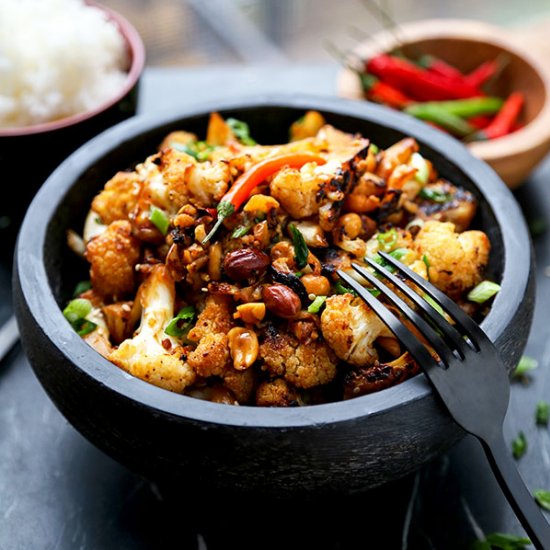 Kung Pao Cauliflower