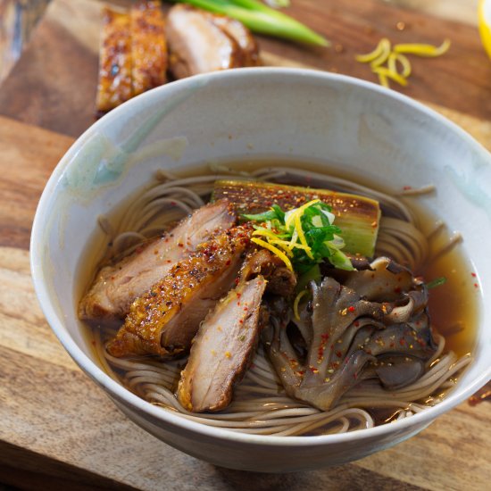 Chicken Soba Noodle Soup