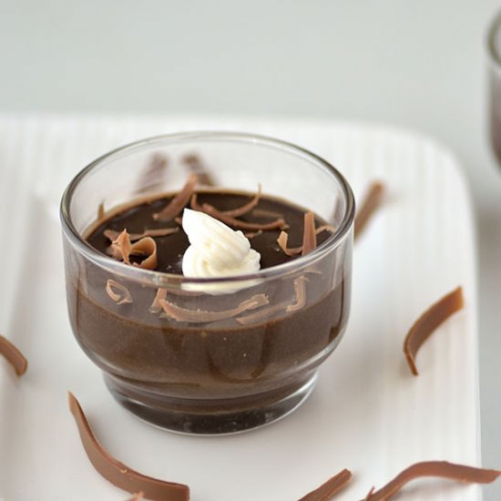 Eggless Chocolate Mousse