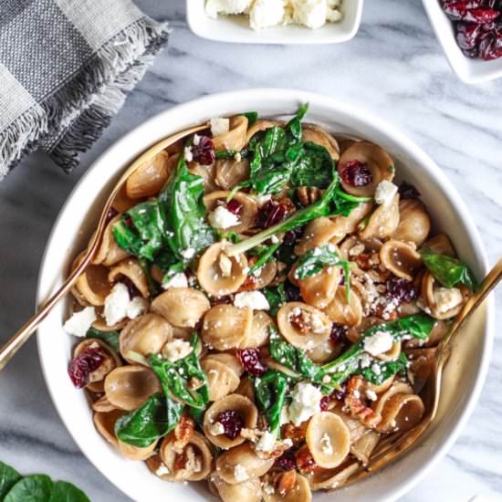 Balsamic Orecchiette Salad