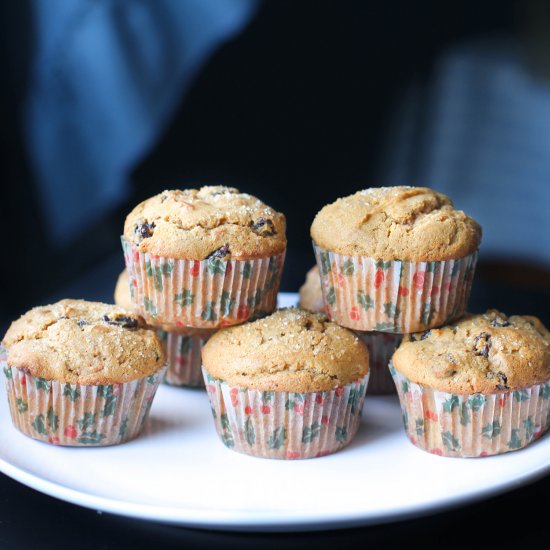 Butterscotch Sweet Potato Muffins