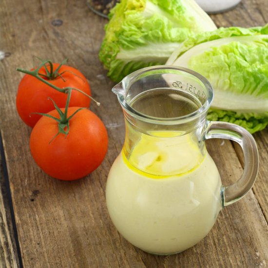 Easy Homemade Caesar Dressing