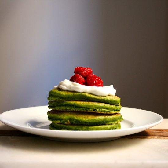 Healthy Green Pancakes