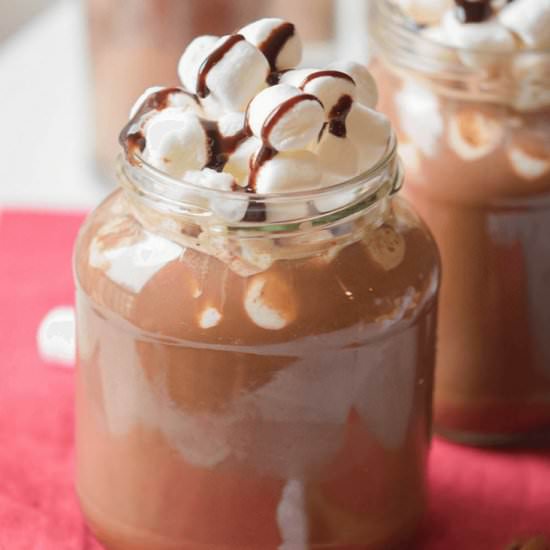 Peanut Butter Hot Chocolate