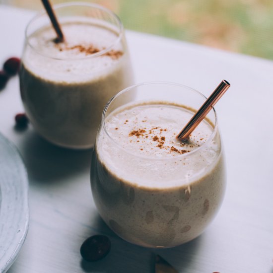 Vegan Cashew Eggnog!