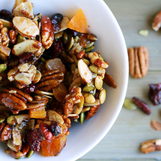 Clean Eating Trail Mix Clusters