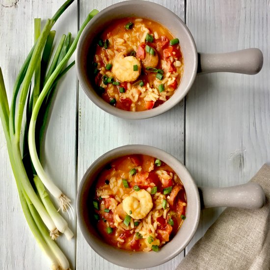 One Pot Jambalaya Soup