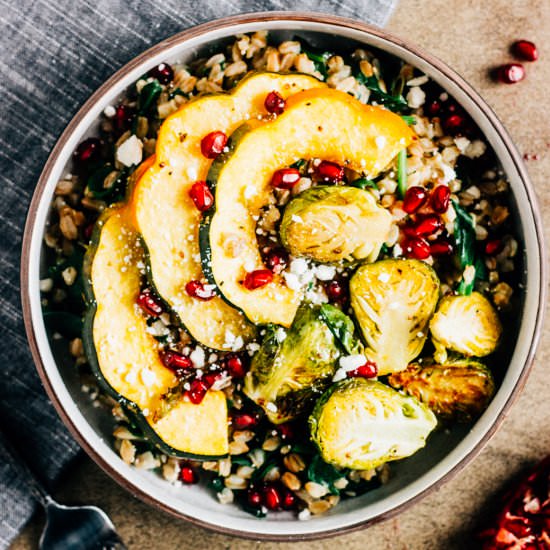 Winter Squash Grain Bowl