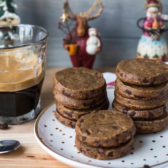 Espresso Dark Chocolate Sables