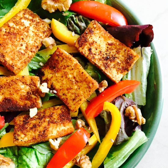 Roasted Paneer Salad