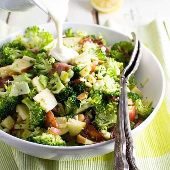 Broccoli, Apple & Bacon Salad