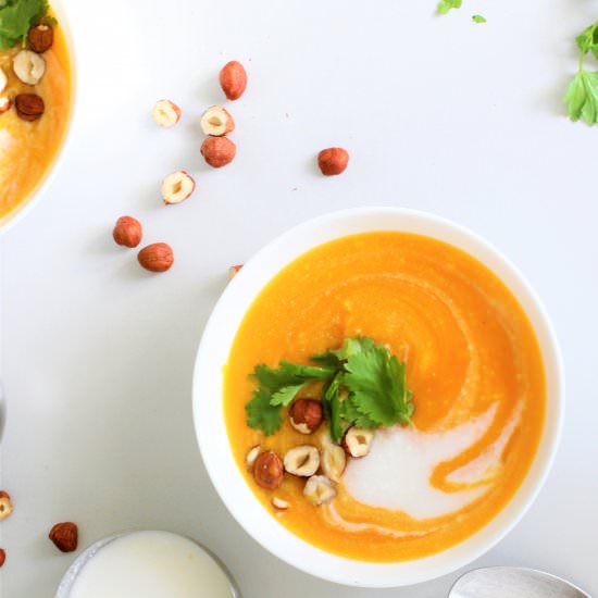 Spicy Butternut Squash Soup