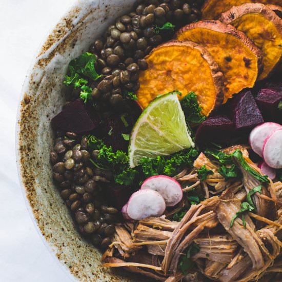 Wholesome Lentil Protein Bowls