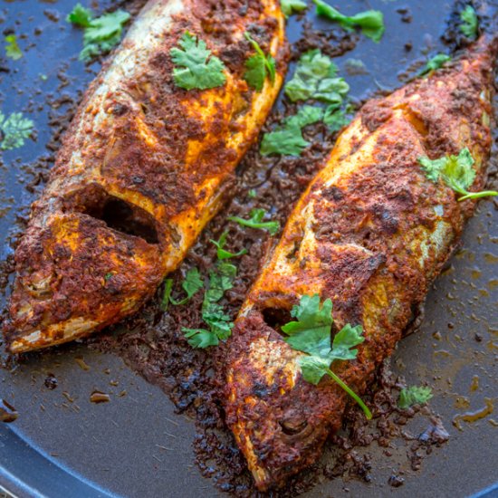 Grilled Mackerel with Allspice