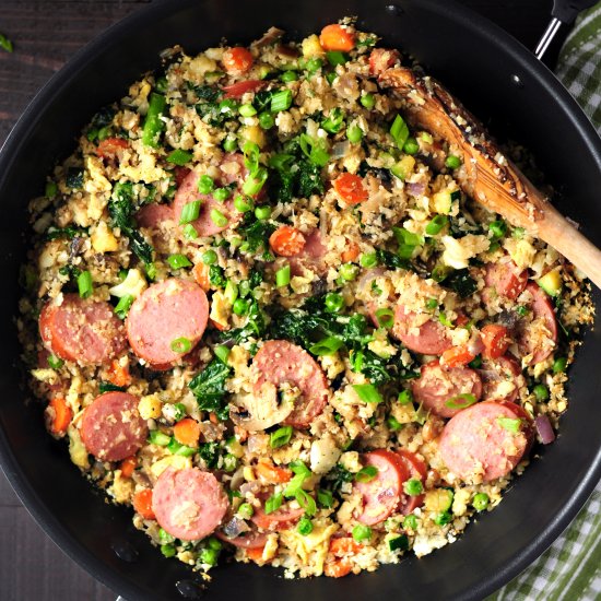 Easy Fried Cauliflower Rice