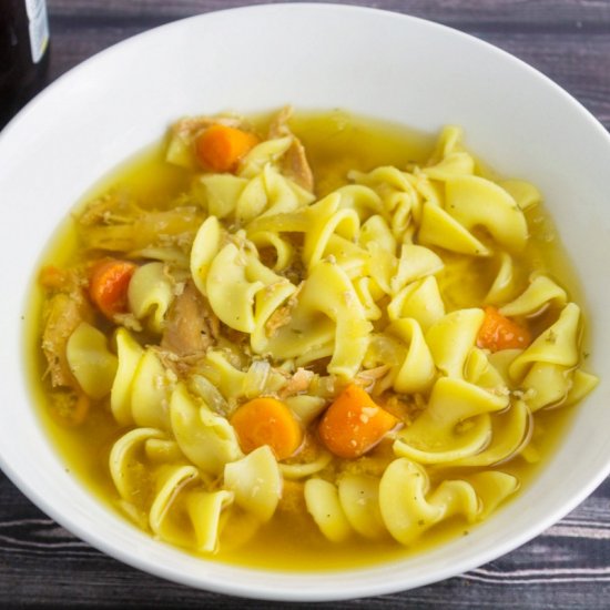 Slow Cooker Chicken Noodle Soup