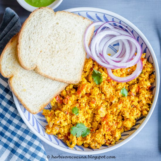 Paneer Bhurji | Paneer Akuri