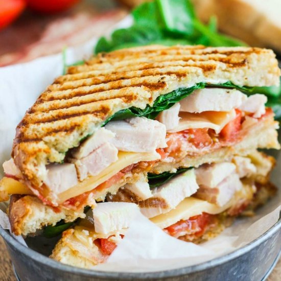 Chicken Bacon Ranch Panini