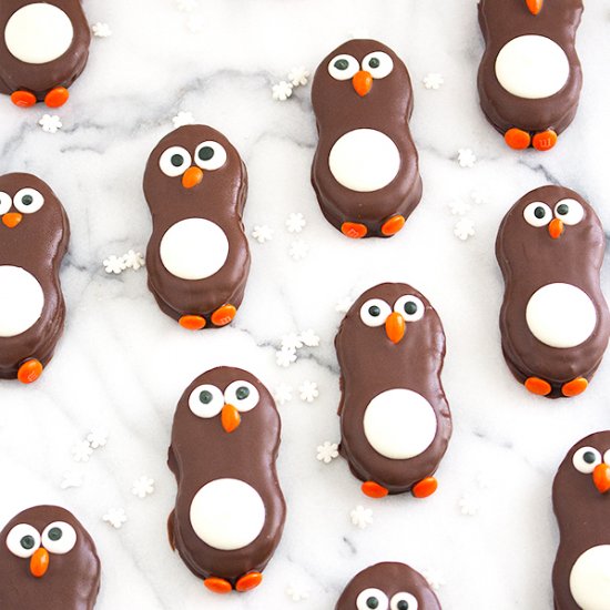 Penguin Nutter Butter Cookies