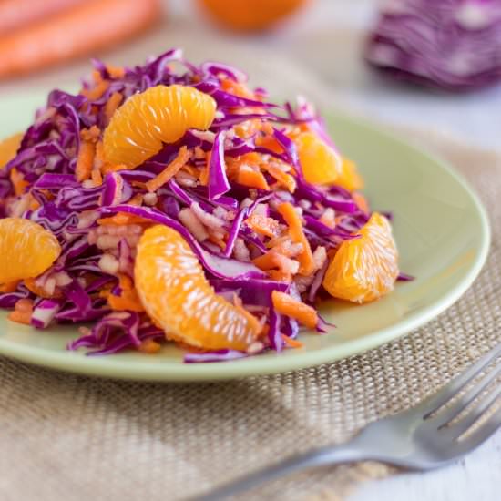 Detox Red Cabbage Salad