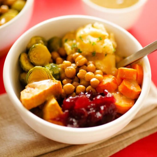 Easy Thanksgiving Leftovers Bowls