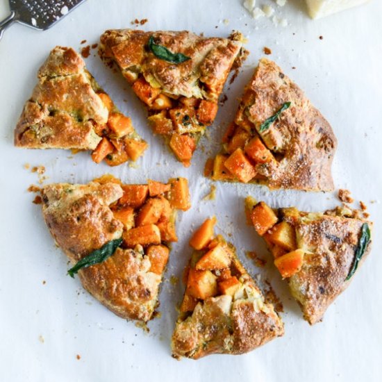 Butternut Squash Galette