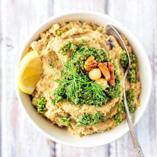 Chickpea and Eggplant Dip