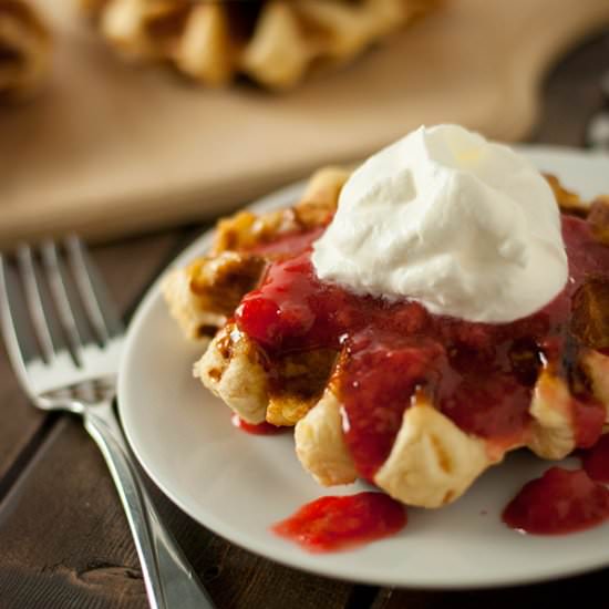 Belgian Liege Waffles