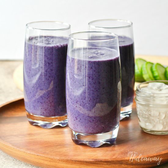 Blueberry Peach Smoothie