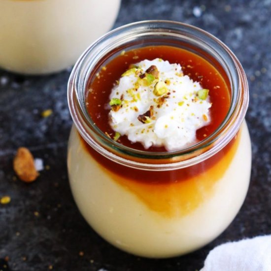 Butterscotch Bourbon Budino