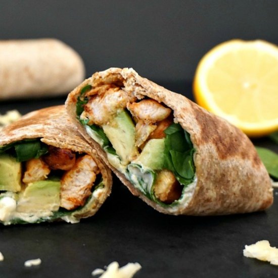 Grilled Chicken Avocado Wrap